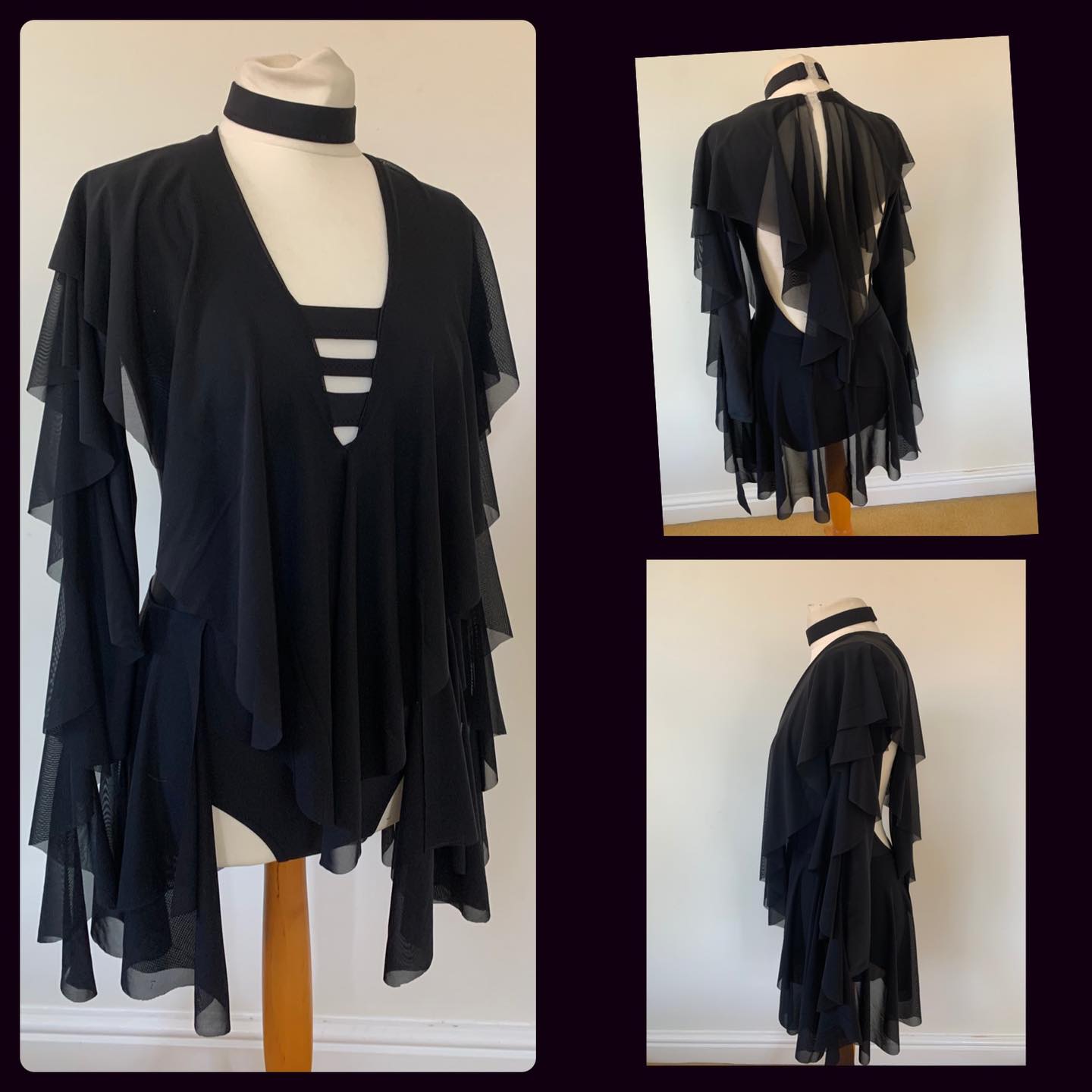 Lyrical drape dress