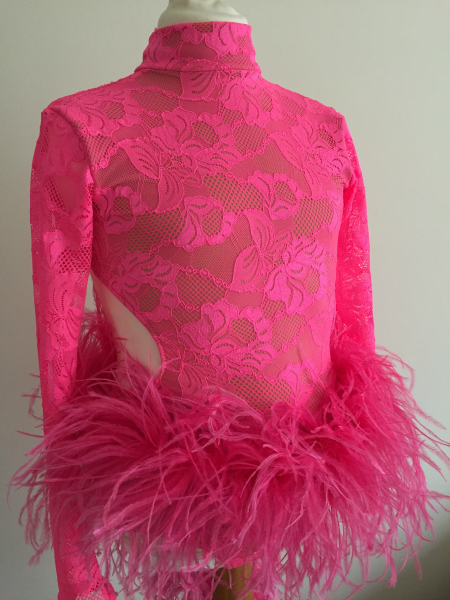 How to Add a Boa to a Leotard 