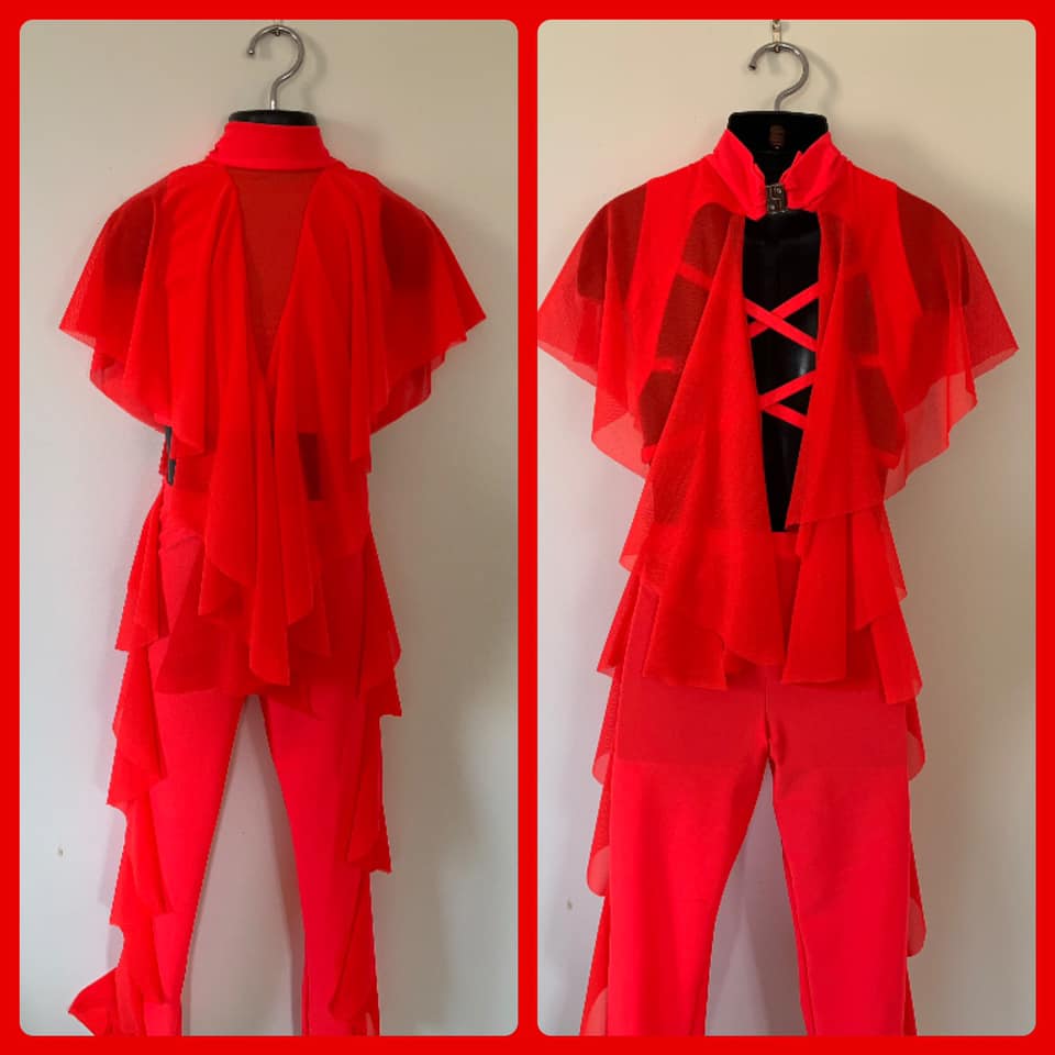 2 Piece Drape Suit